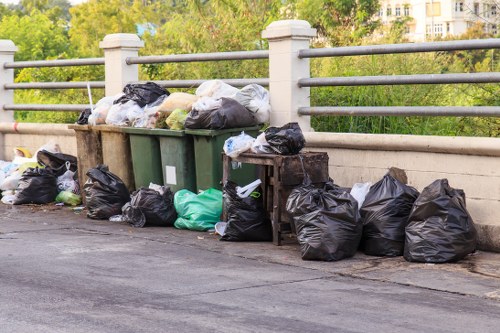 Recycling bins and waste segregation